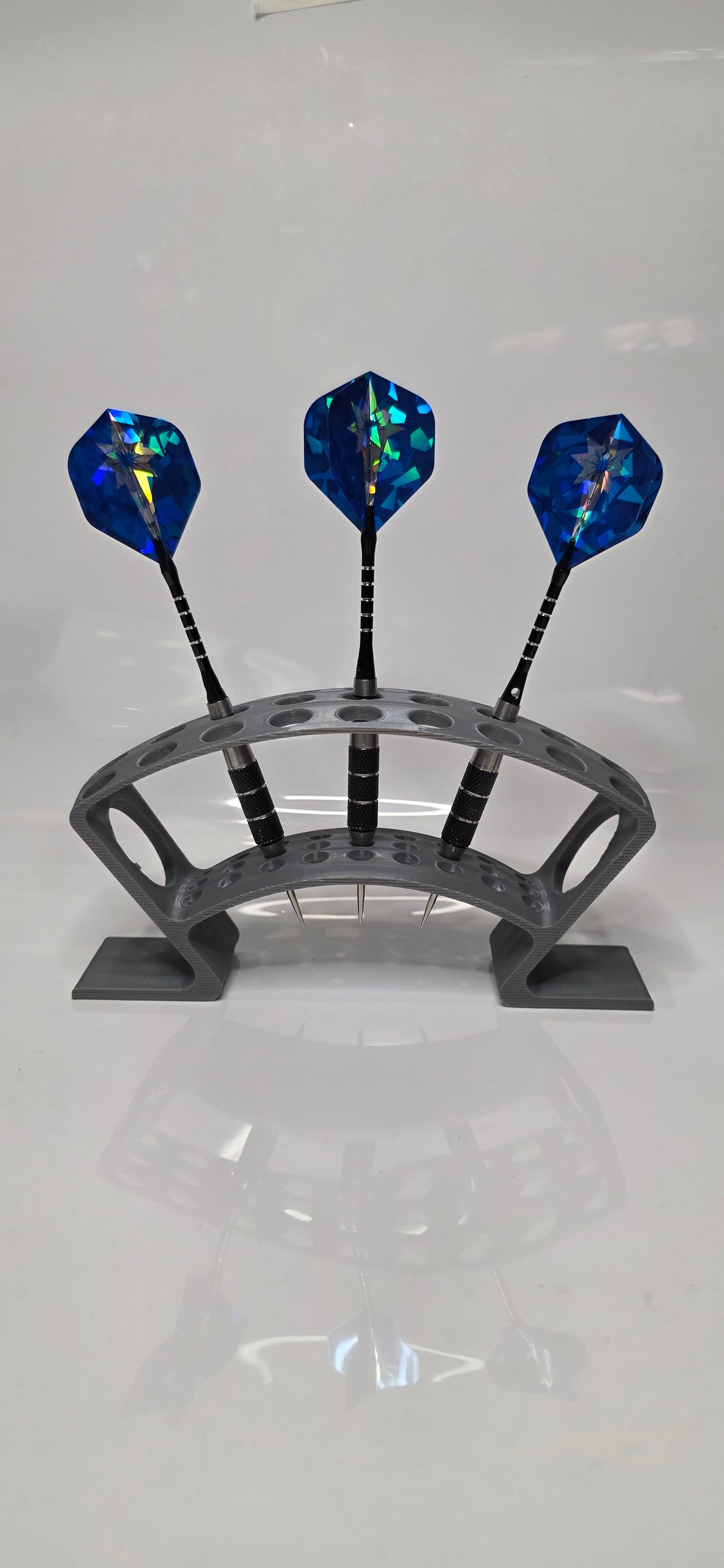 Dart Holder Stand (Holds 27 Darts) - Grey