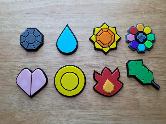 PKMN Gym Badges